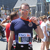 Stefan Cameron @ 2008 ING Half Marathon in Ottawa Stefan Cameron @ 2008 ING Half Marathon in Ottawa